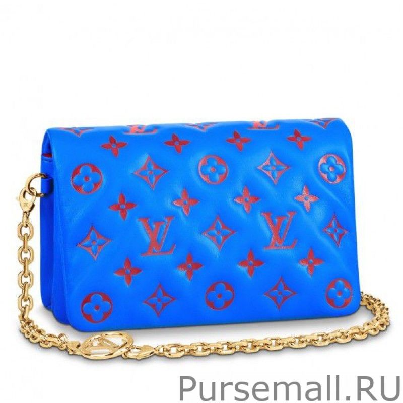 Blue Coussin Pochette Bag M80743