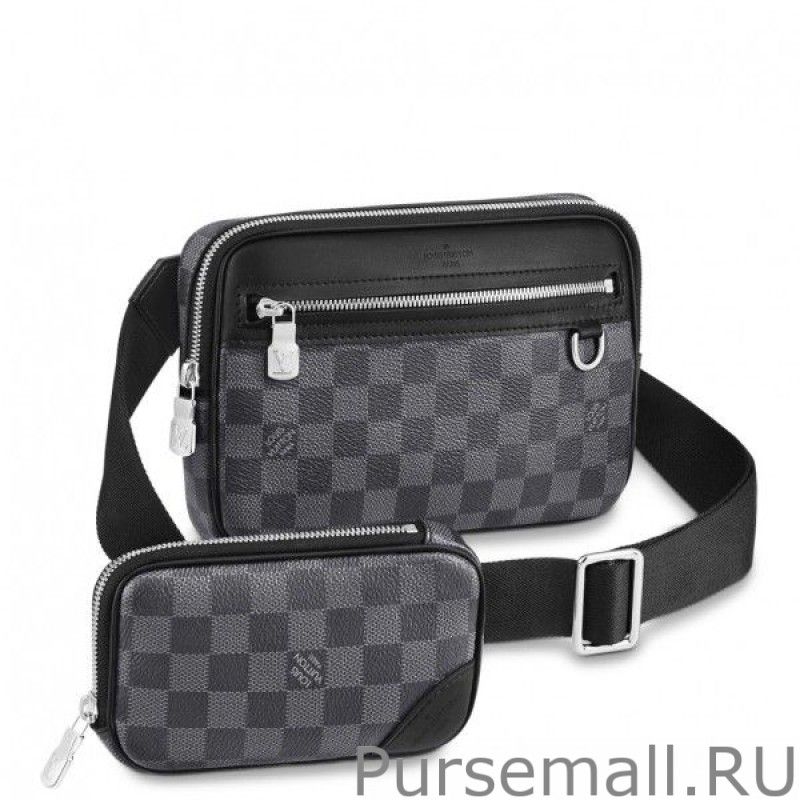 Scott Messenger Bag Damier Graphite N50018