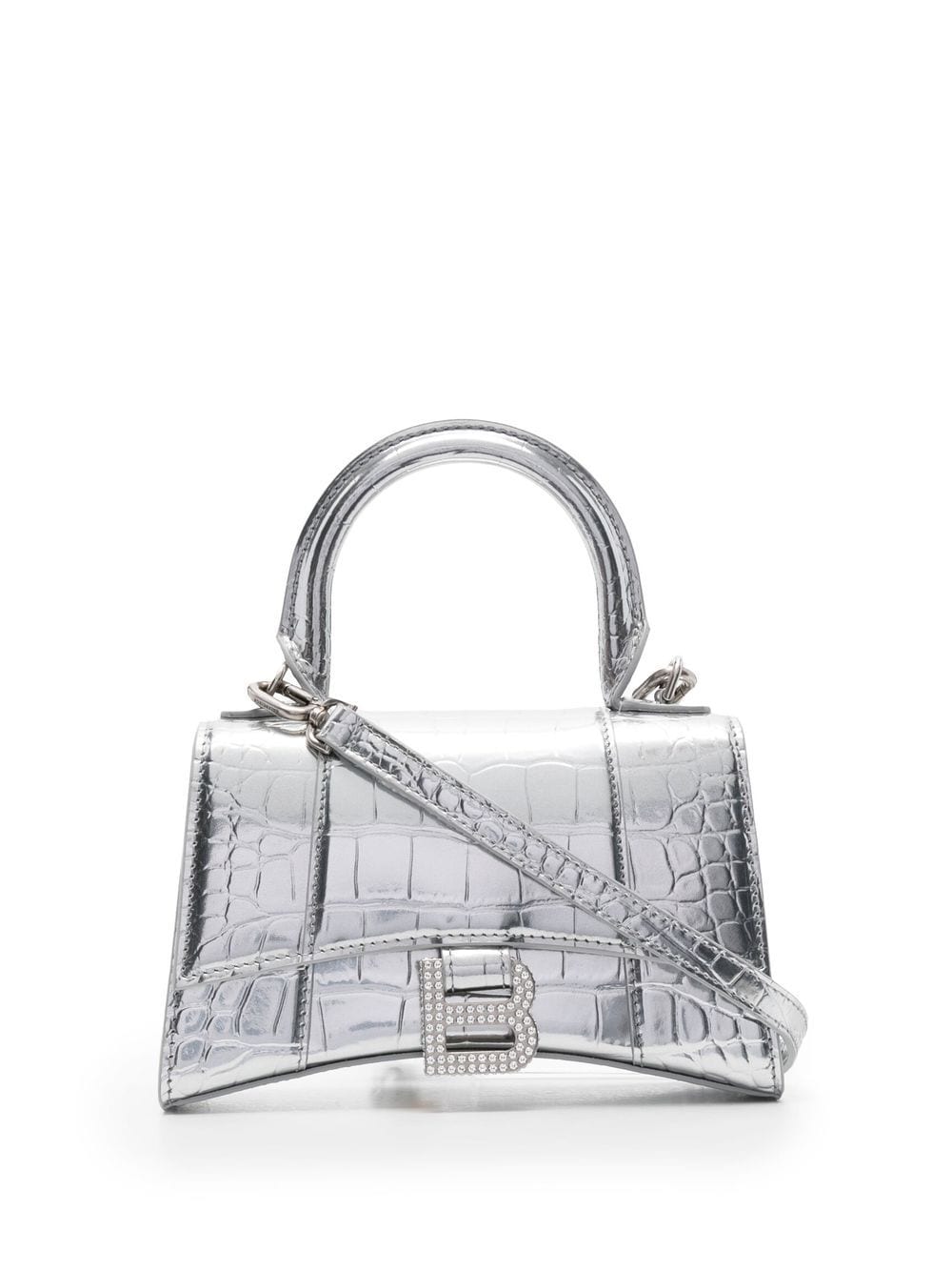 Ba*len*cia*ga xs hourglass top-handle bag