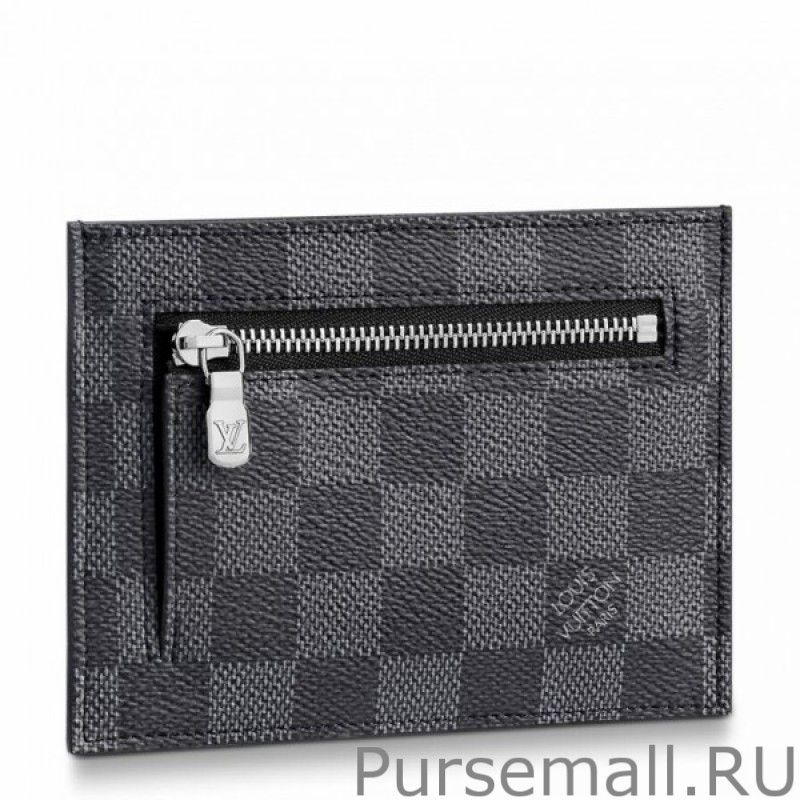 ID Card Holder Damier Graphite N60378