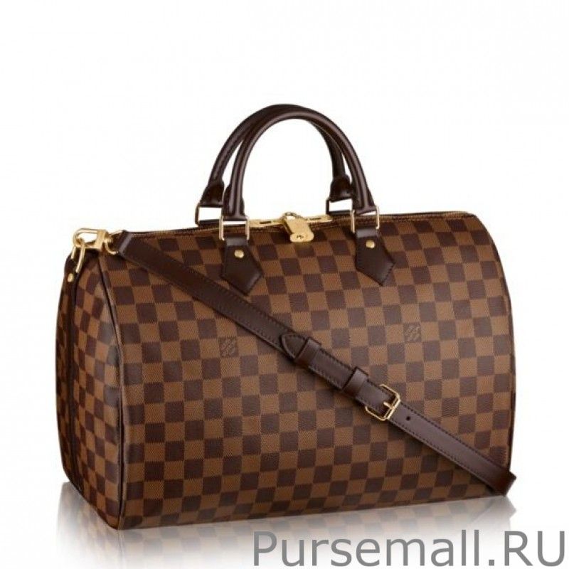 Speedy Bandoulière 35 Damier Ebene N41366