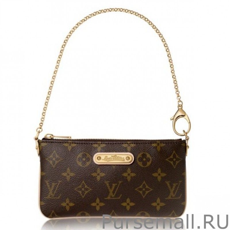 Milla Clutch MM Monogram Canvas M60094