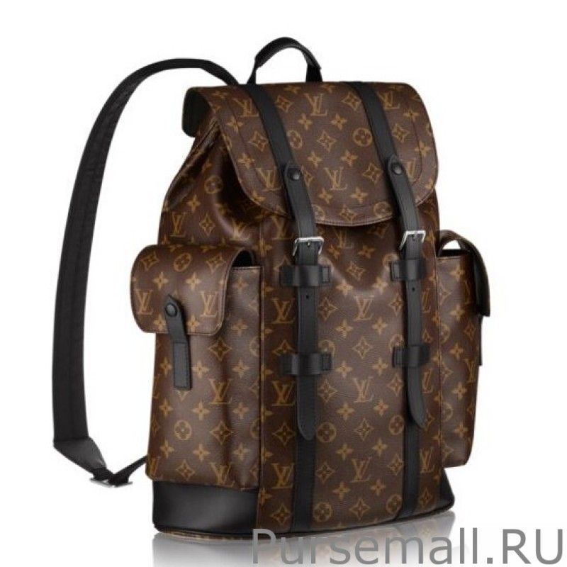 Christopher PM Monogram Macassar M43735