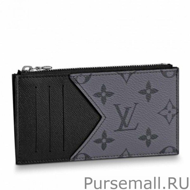 Coin Card Holder Monogram Eclipse M69533