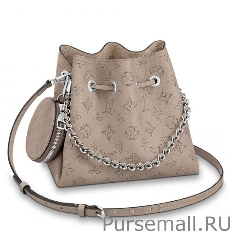 Bella Bag In Galet Mahina Leather M57201