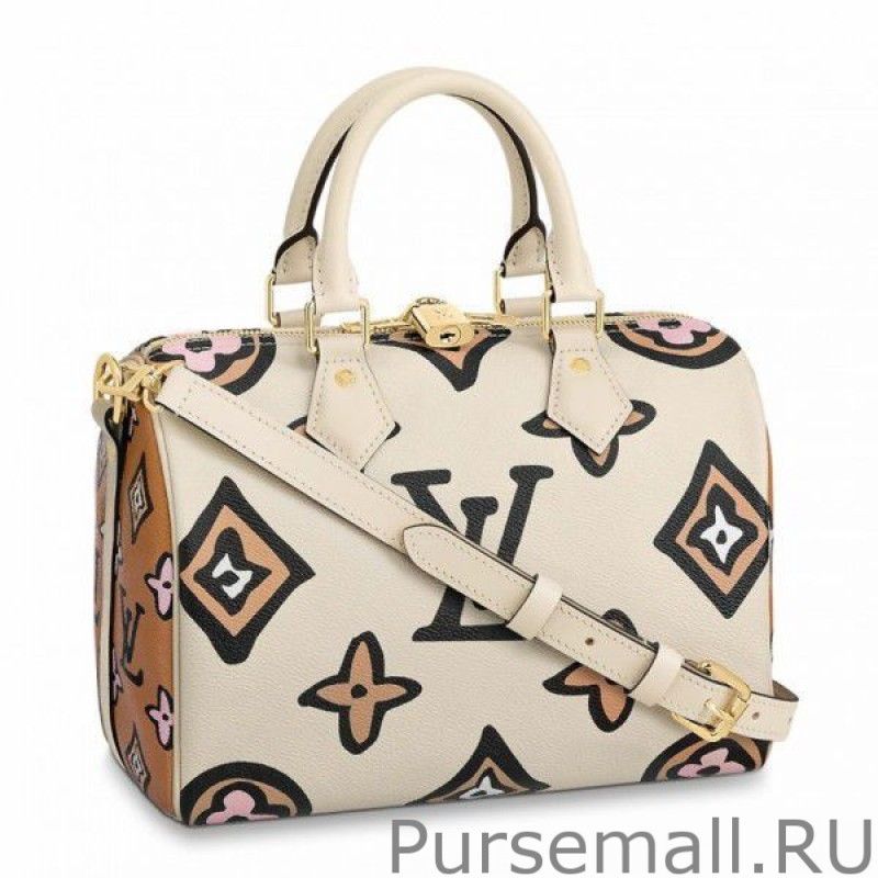 Speedy Bandouliere 25 Bag Monogram Print M45828