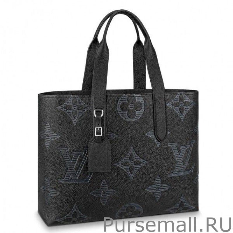 Cabas Voyage Tote Taurillon Shadow M57290