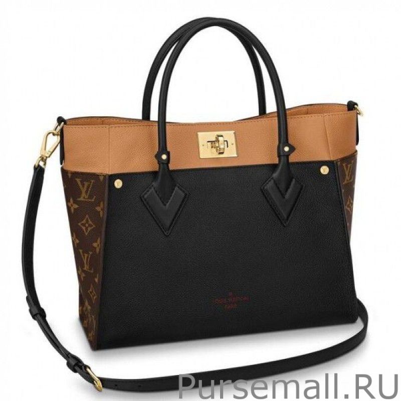 On My Side Bag Monogram Calfskin M53823