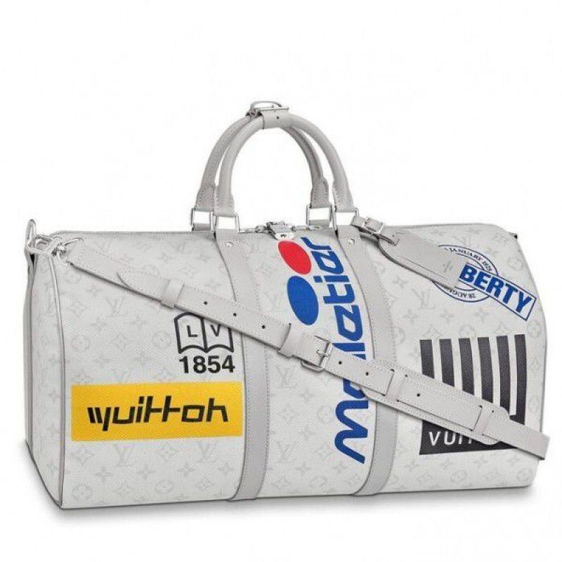 Keepall Bandouliere 50 Monogram M44643 White