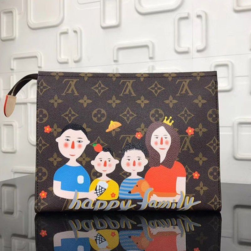 Family Print Pochette Voyage MM M61692