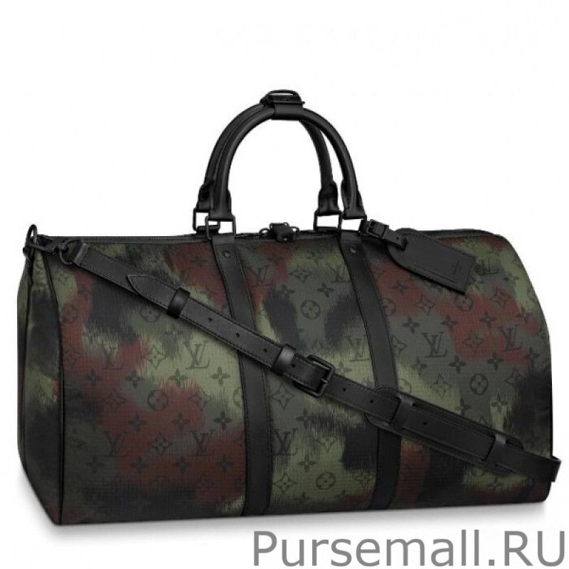 Keepall Bandouliere 50 Monogram Camouflage M56416