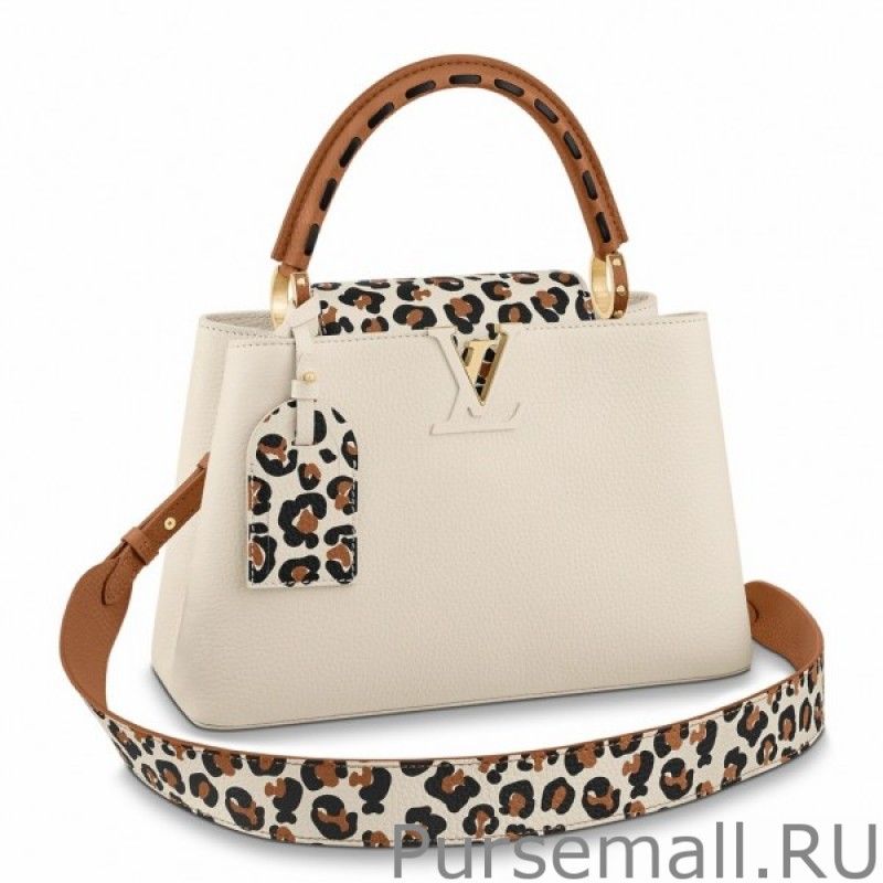 Capucines MM Bag with Leopard Print M58575
