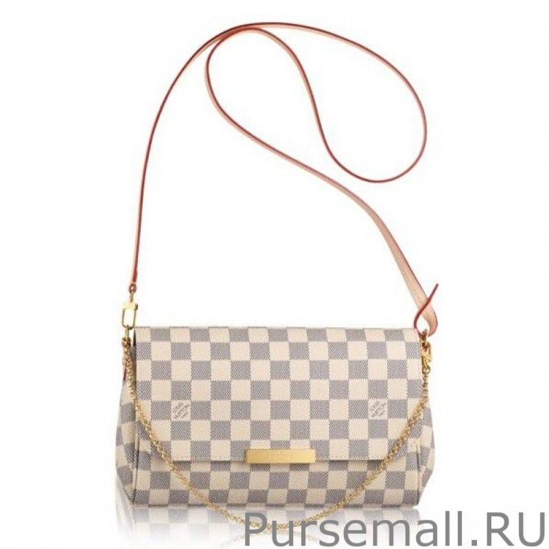 Favorite MM Damier Azur Canvas bag N41275