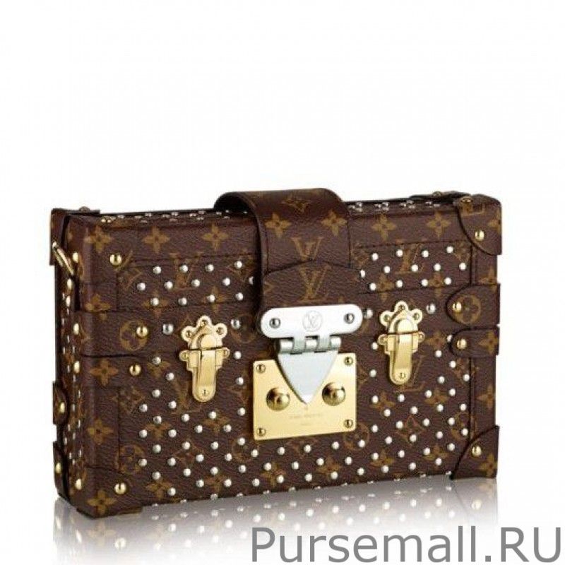 Petite Malle Studs Monogram Canvas M42527
