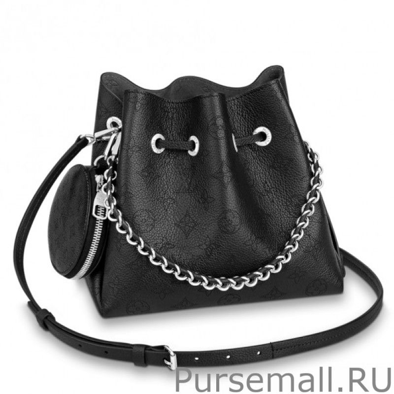 Bella Bag In Black Mahina Leather M57070