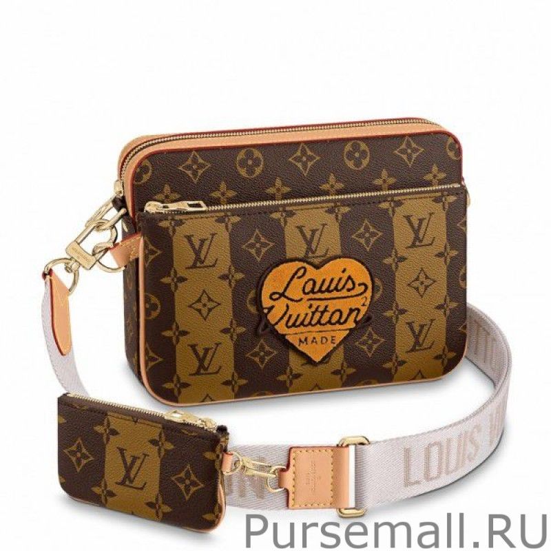 Trio Messenger Bag Monogram Stripes M45965