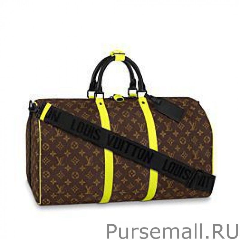 Keepall Bandouliere 50 M45866 Brown