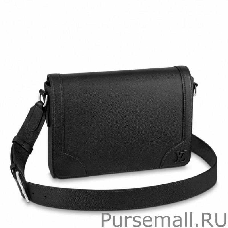 New Flap Messenger Bag Taiga Leather M30807