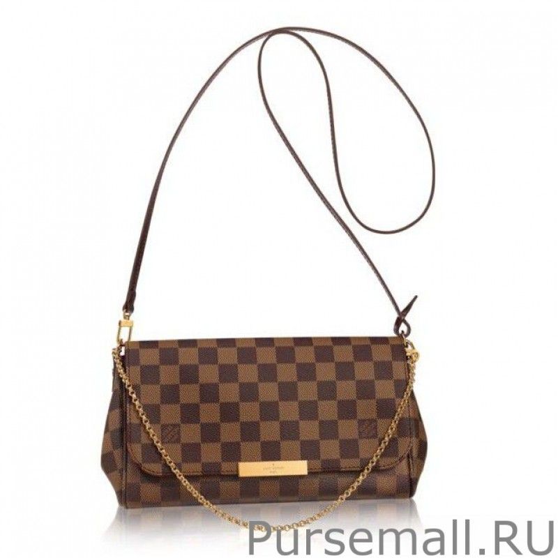 Favorite MM Damier Ebene Canvas N41129 of Siena PM Damier Ebene Canvas N41545