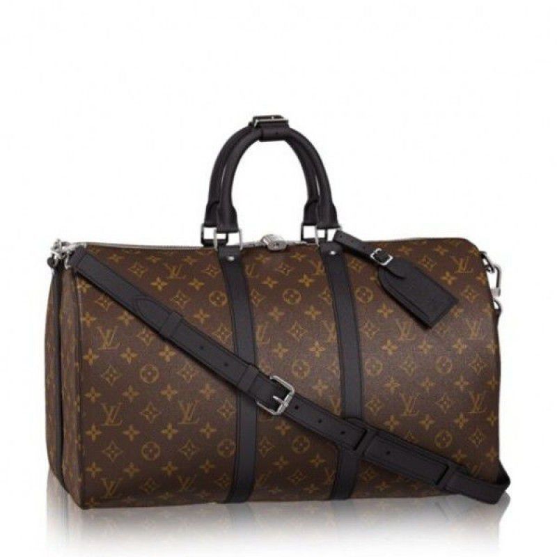 Keepall Bandouliere 45 Monogram Macassar M56711