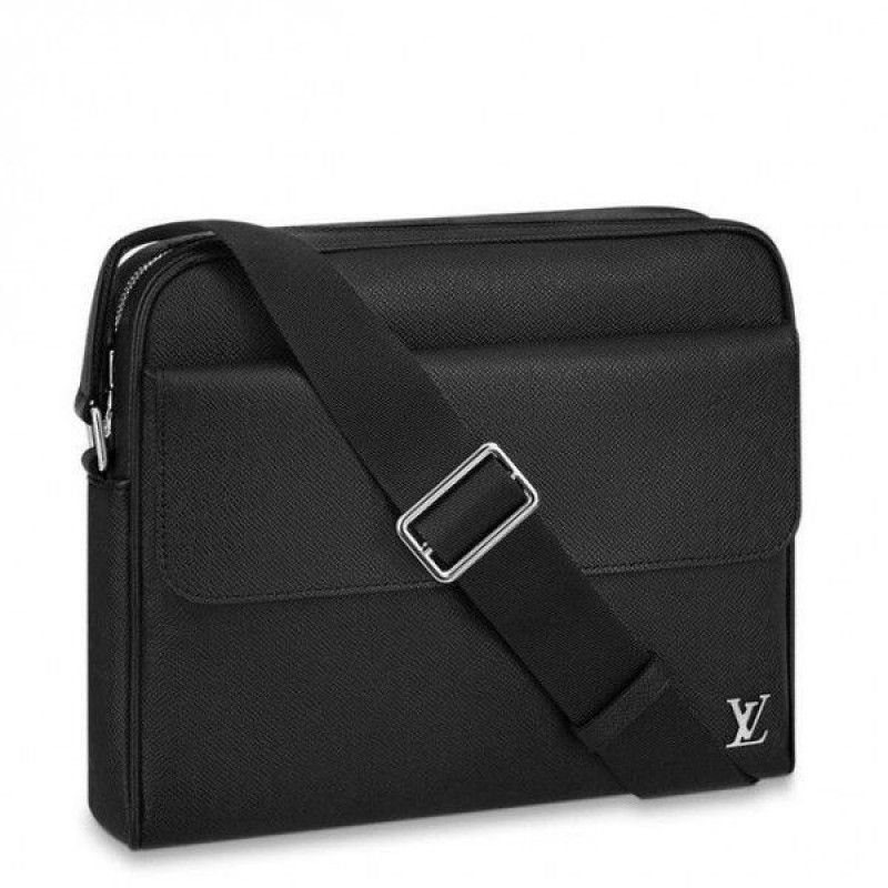 Alex Messenger PM Bag Taiga Leather M30260