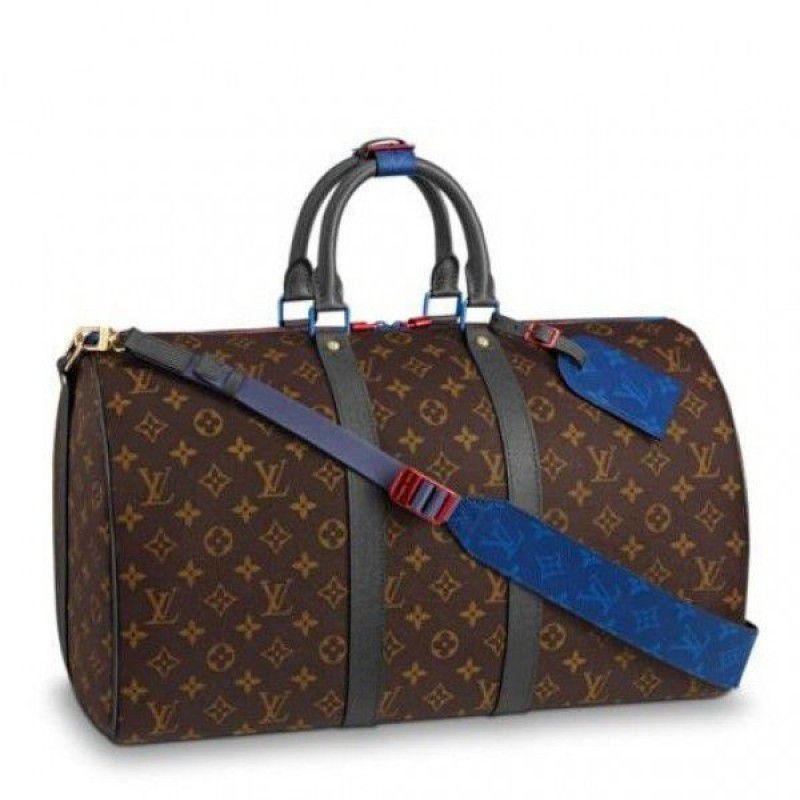 Keepall Bandouliere 45 Monogram Taiga M43856