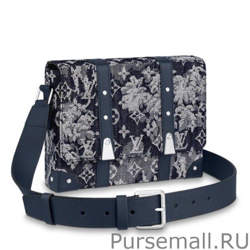 Trunk Messenger Bag Monogram Tapestry M57282