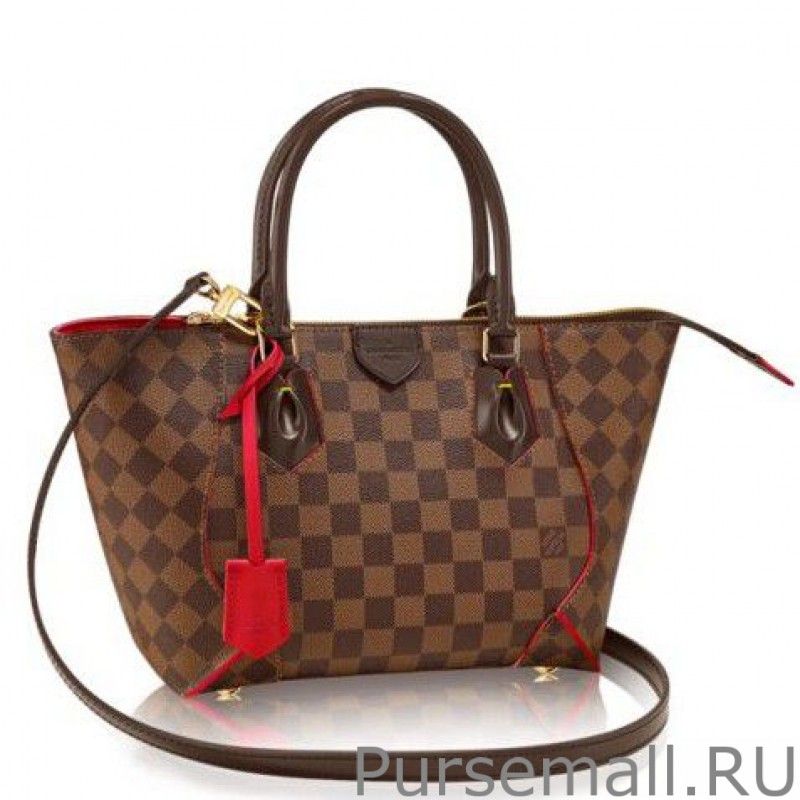 Caissa Tote PM Damier Ebene Canvas N41551