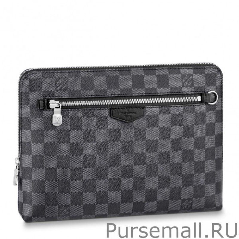 New Pouch Damier Graphite N60417