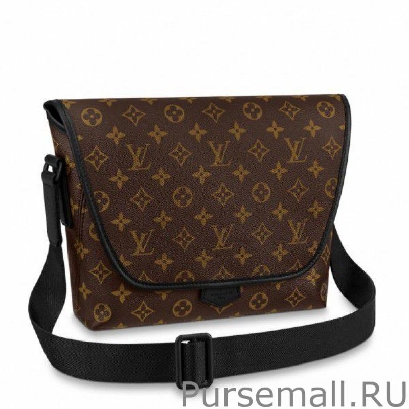 Magnetic Messenger Monogram Macassar M45557