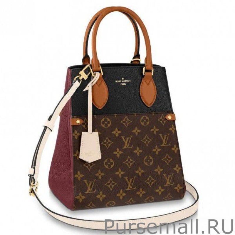 Fold Tote MM Monogram Calfskin M45409