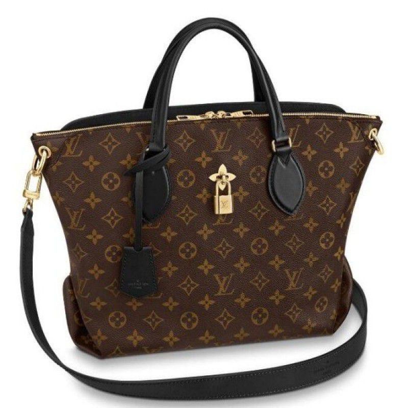 Flower Zipped Tote MM Monogram M44347