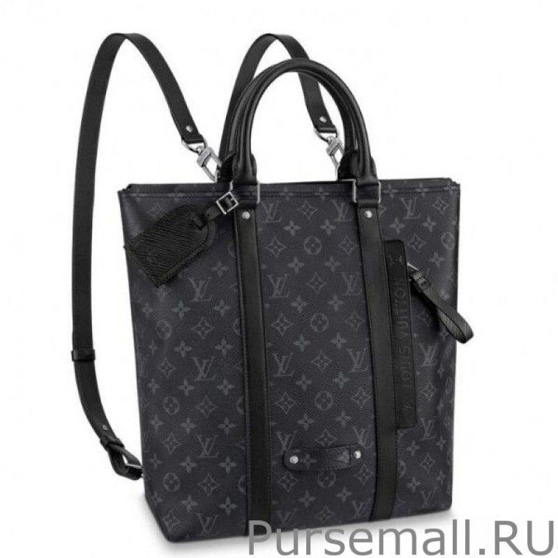 Tote Backpack Monogram Eclipse Canvas m45221