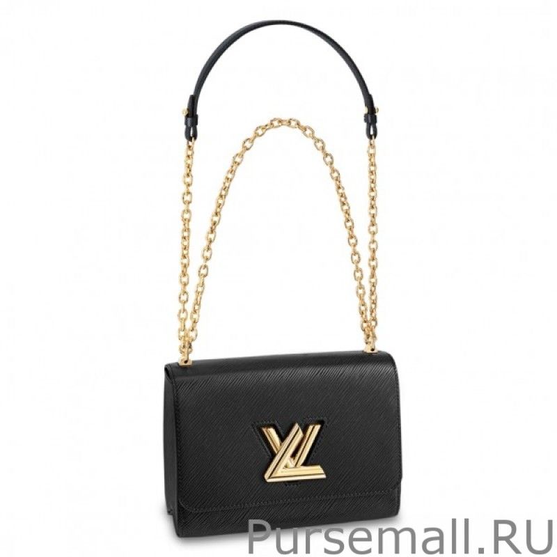 Twist MM Bag In Black Epi Leather M54804