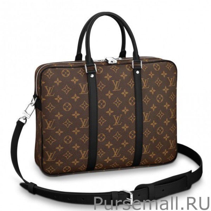 Porte-Documents Voyage PM Monogram Macassar M52005