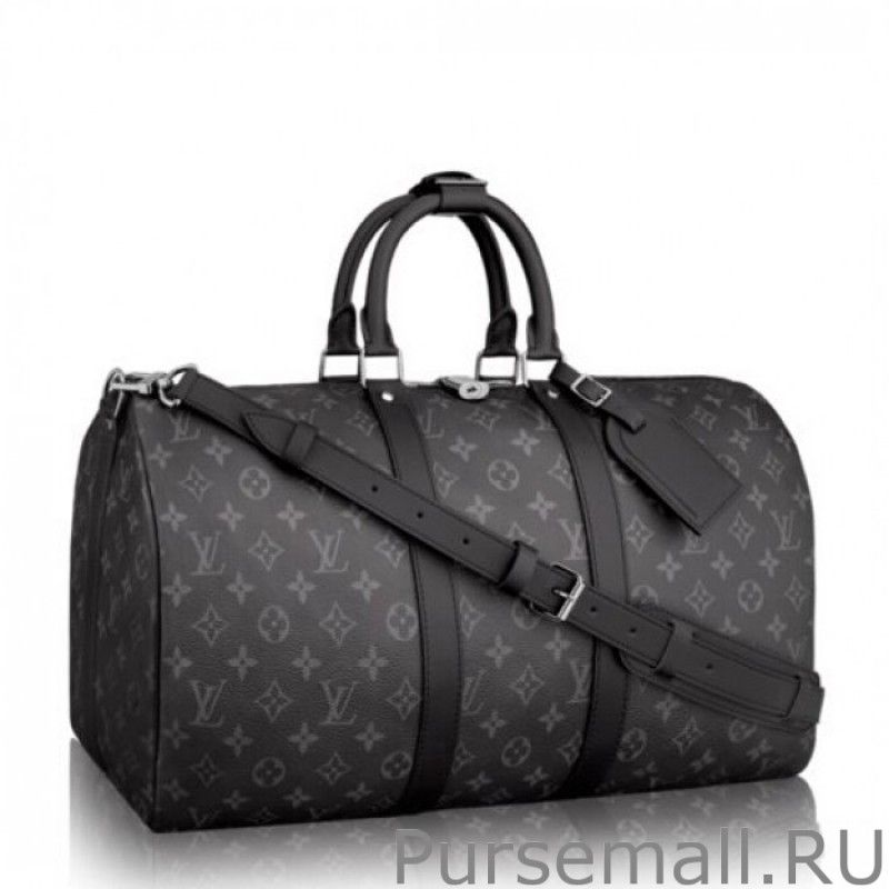 Keepall 45 Bandouliere Monogram Eclipse M40569