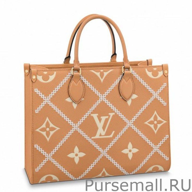 Onthego MM Bag Monogram Empreinte M46015