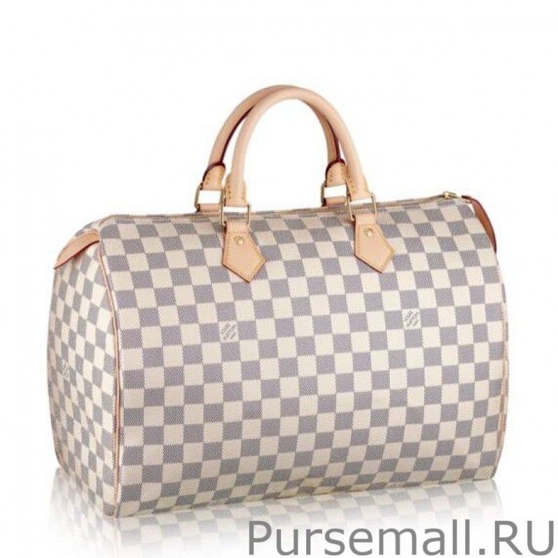 Speedy 35 Damier Azur Canvas bags N41535