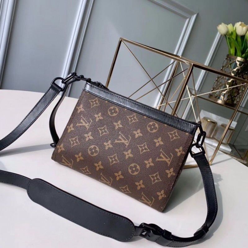 Triangle Shaped Monogram Canvas Bag M54330