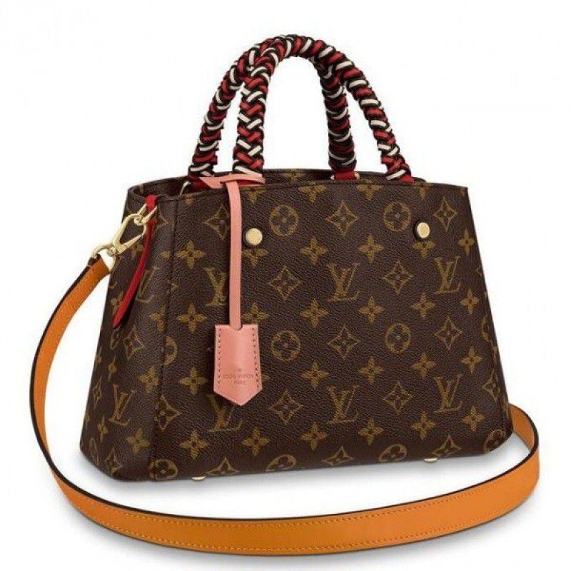 Montaigne BB Bag With Braided Handle Monogram M44671