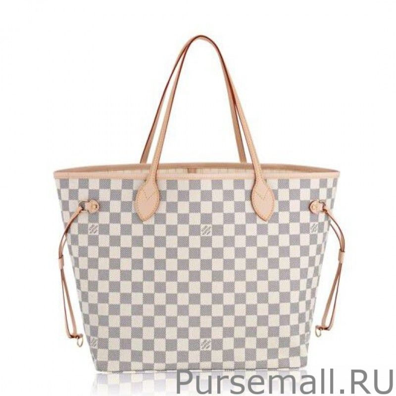 Neverfull MM Damier Azur Canvas N51107