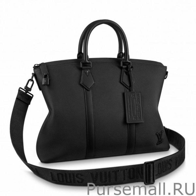 Lock It Tote In Aerogram Leather M59158