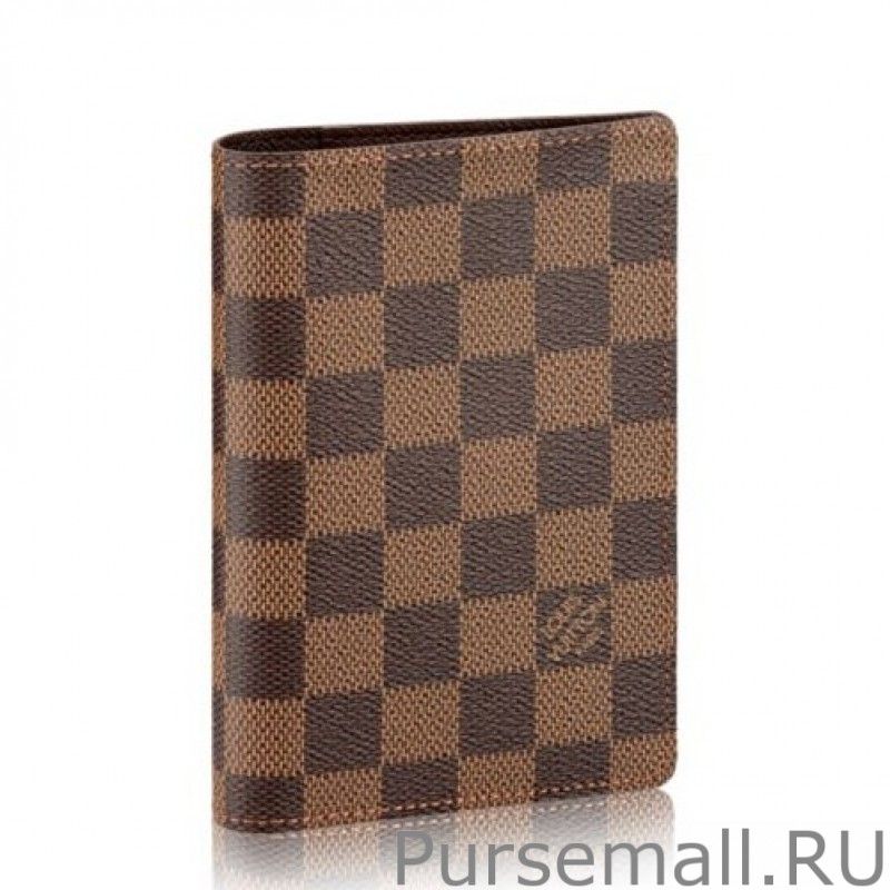 Passport Cover Damier Ebene Canvas N60189