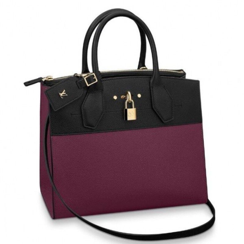 Prune City Steamer MM Bi-color Bag M54867