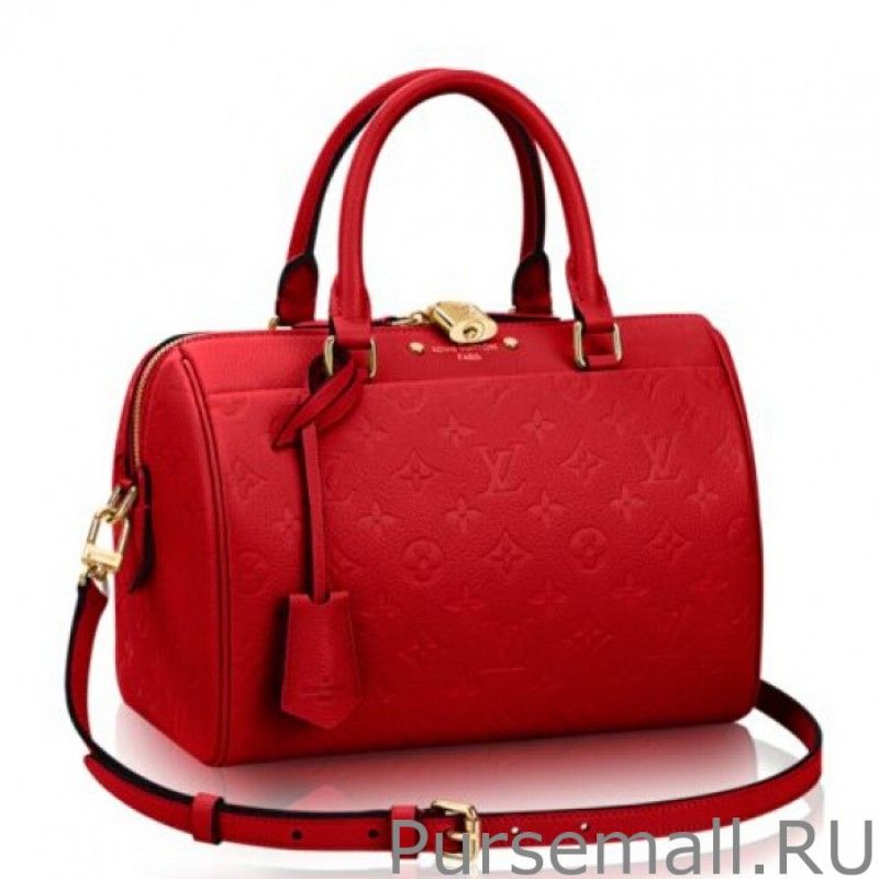 Speedy Bandoulière 25 Monogram Empreinte M42399