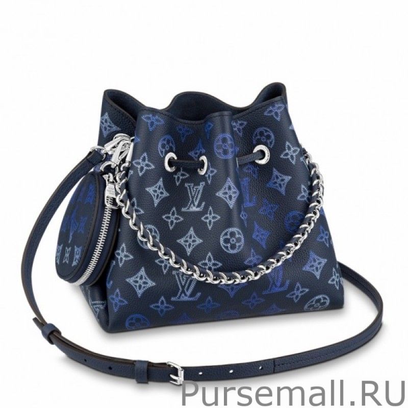 Bella Bag In Blue Mahina Leather M59552