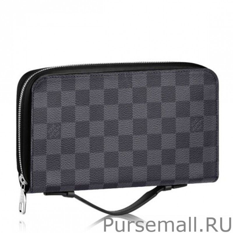 Zippy XL Wallet Damier Graphite N41503