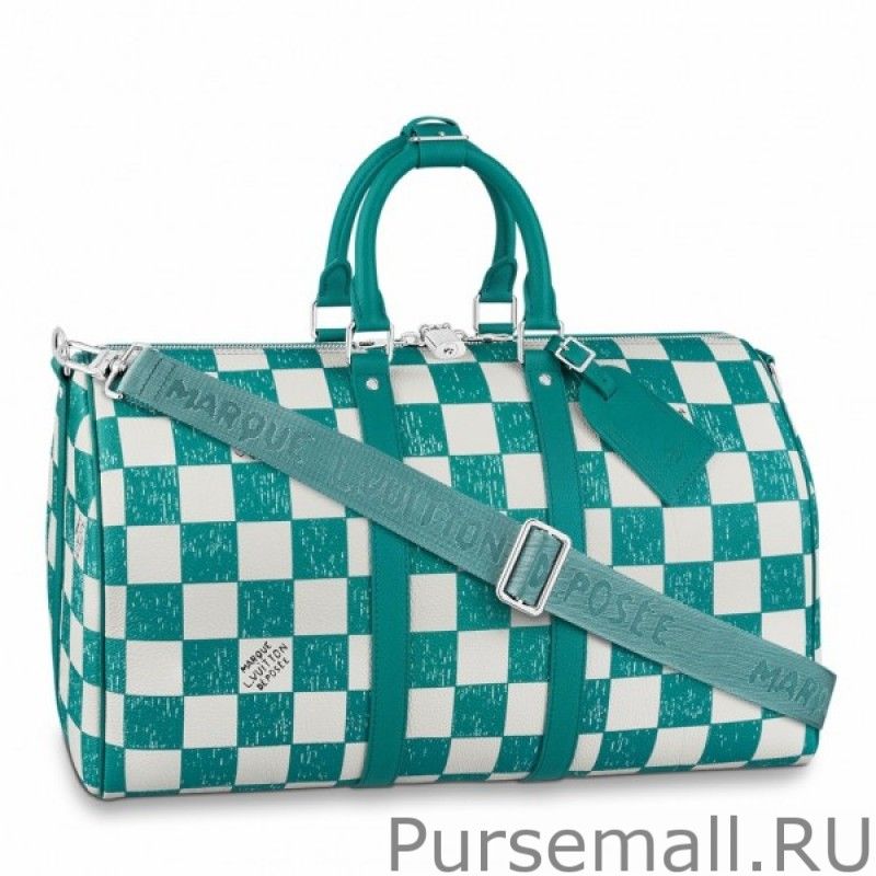 Keepall Bandouliere 45 Damier Leather N80404