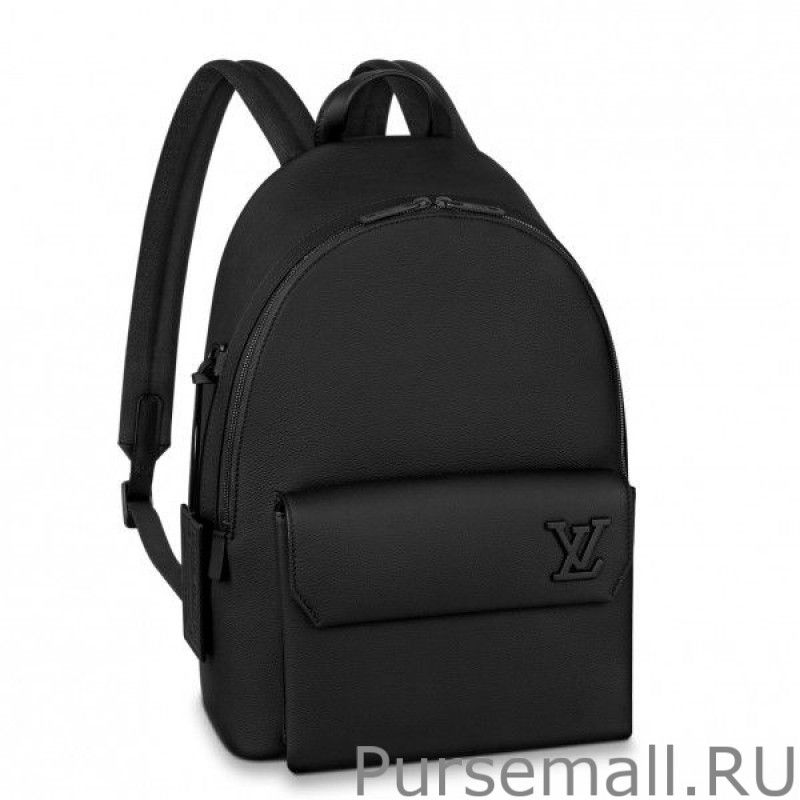 All Black Aerogram Backpack M57079