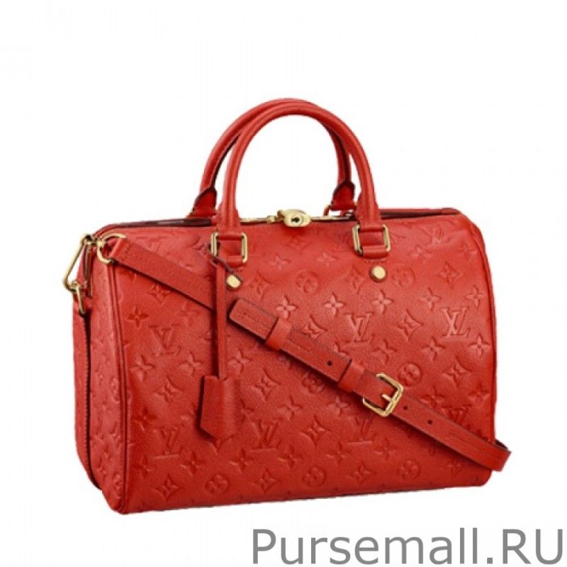 Speedy Bandouliere 30 Monogram Empreinte M40756